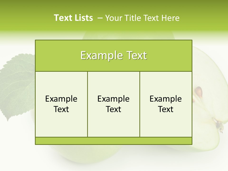 Mineral Market Vitamin PowerPoint Template