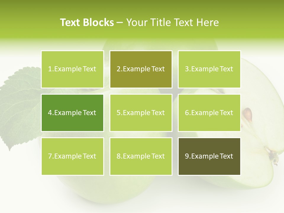 Mineral Market Vitamin PowerPoint Template
