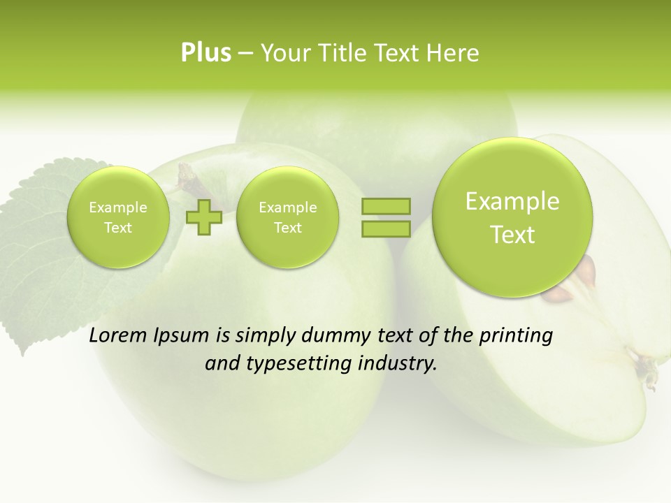 Mineral Market Vitamin PowerPoint Template