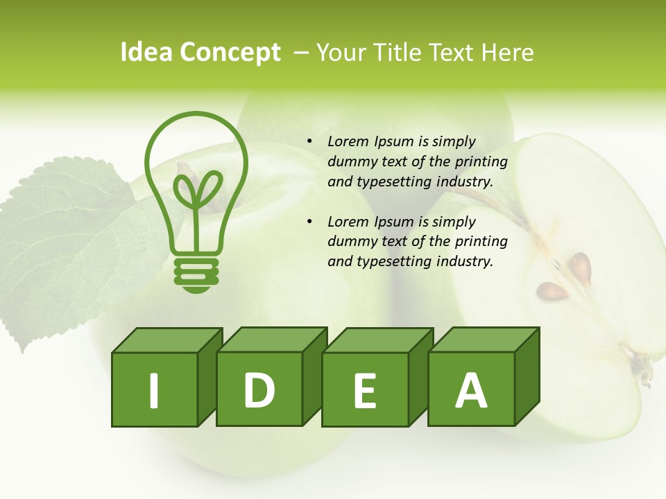 Mineral Market Vitamin PowerPoint Template