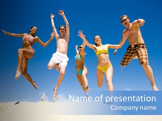 Energy Life Sand PowerPoint Template