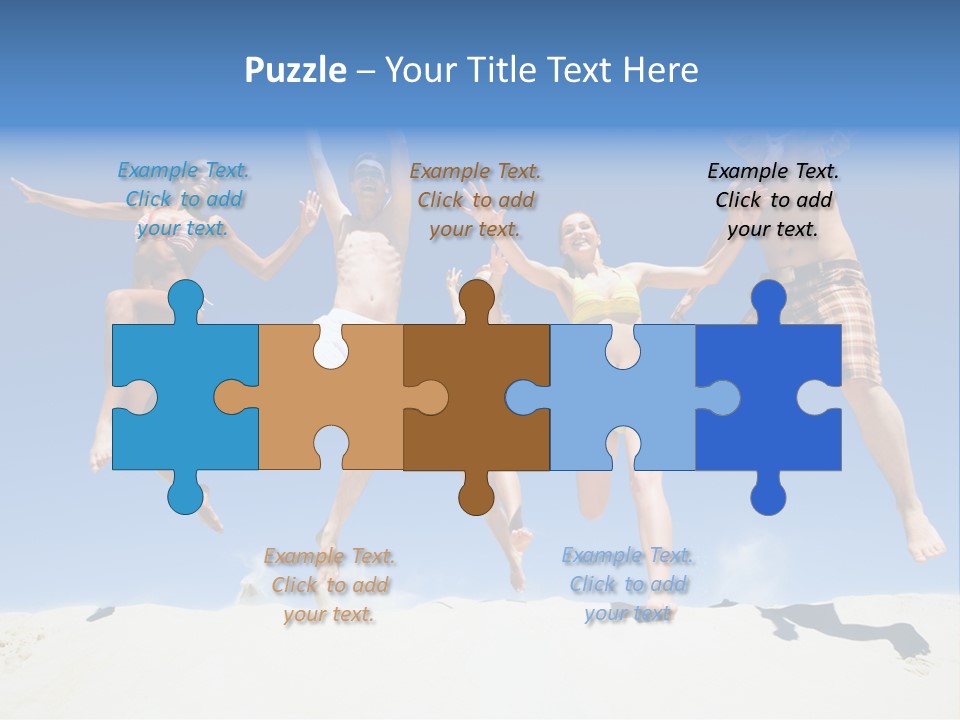 Energy Life Sand PowerPoint Template