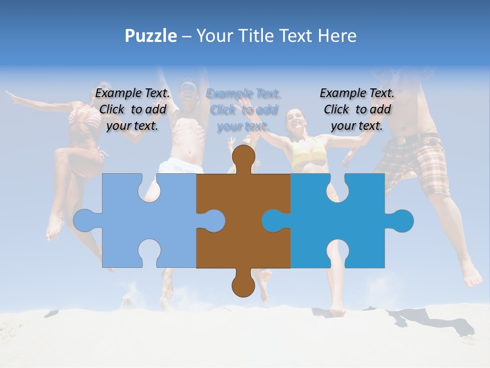 Energy Life Sand PowerPoint Template