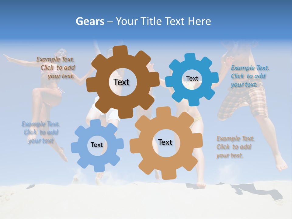 Energy Life Sand PowerPoint Template