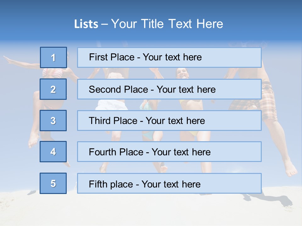 Energy Life Sand PowerPoint Template