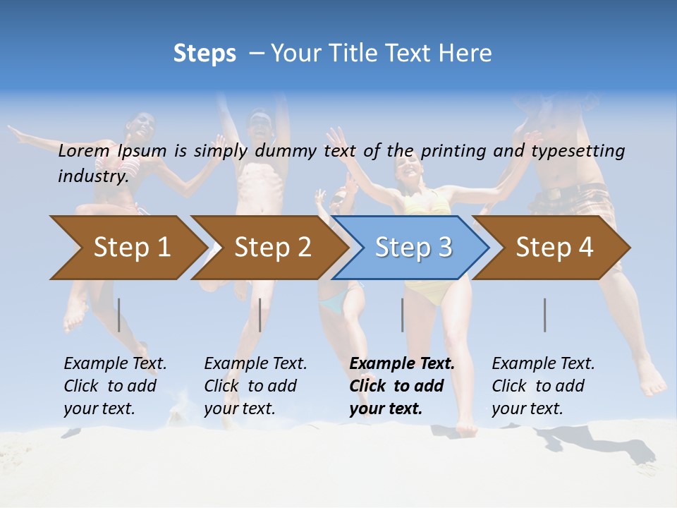 Energy Life Sand PowerPoint Template