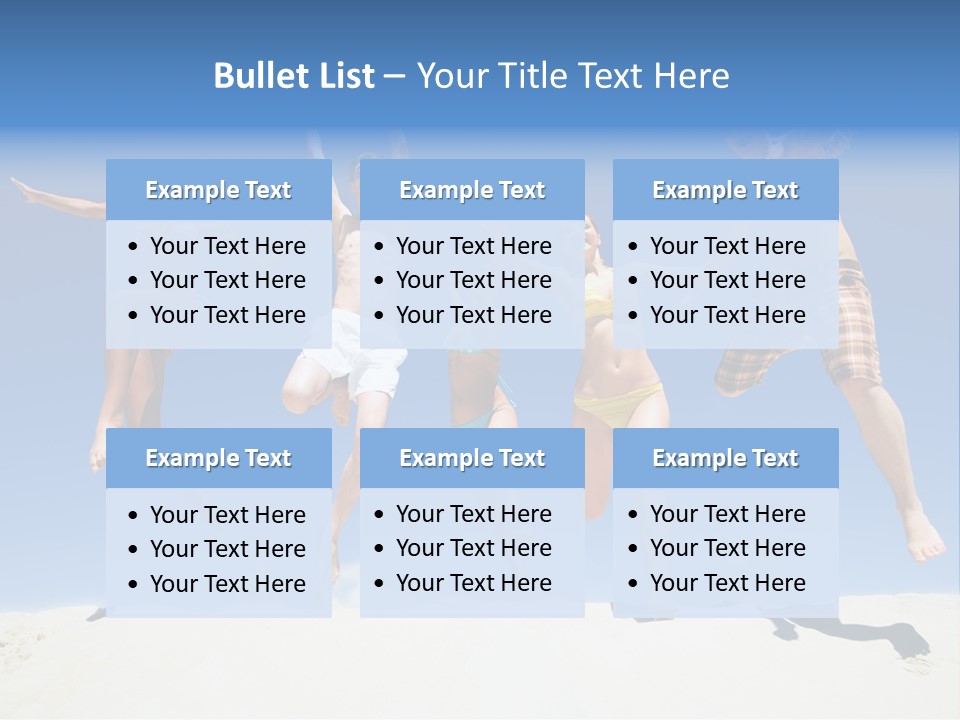 Energy Life Sand PowerPoint Template