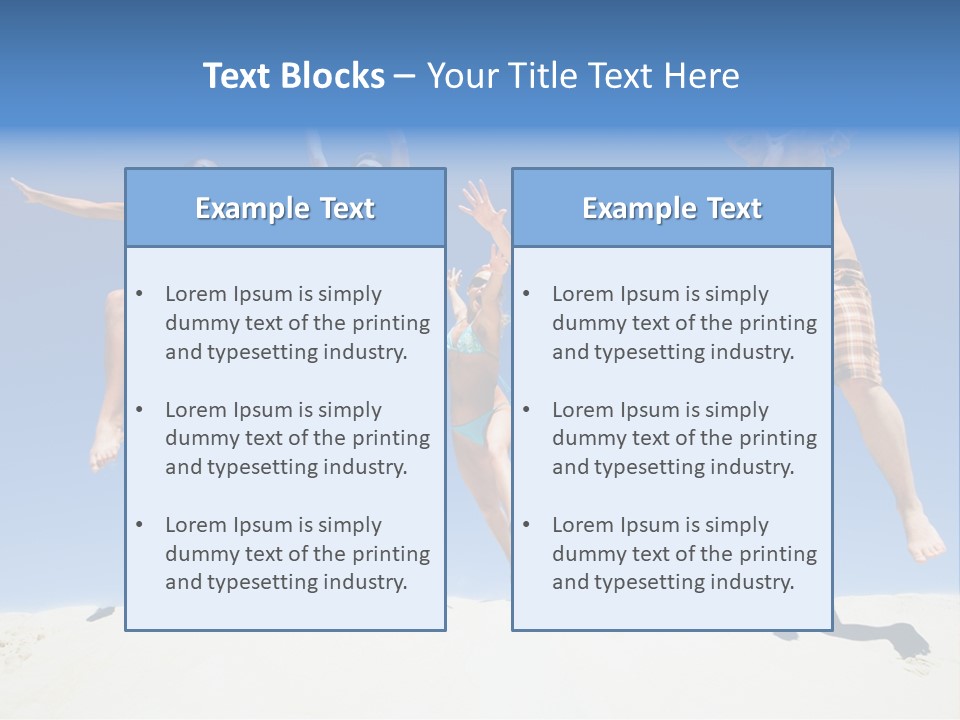 Energy Life Sand PowerPoint Template