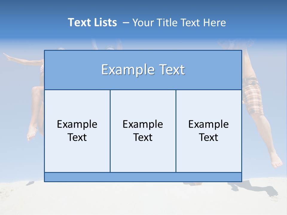 Energy Life Sand PowerPoint Template