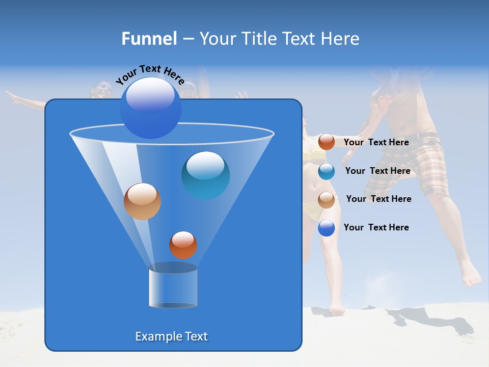 Energy Life Sand PowerPoint Template