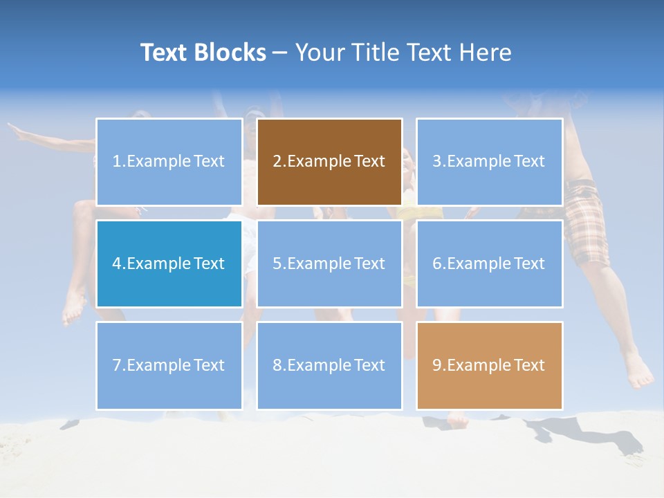 Energy Life Sand PowerPoint Template