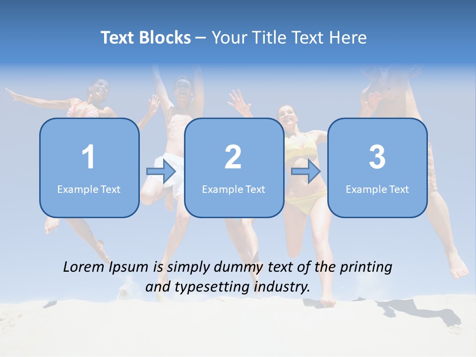 Energy Life Sand PowerPoint Template