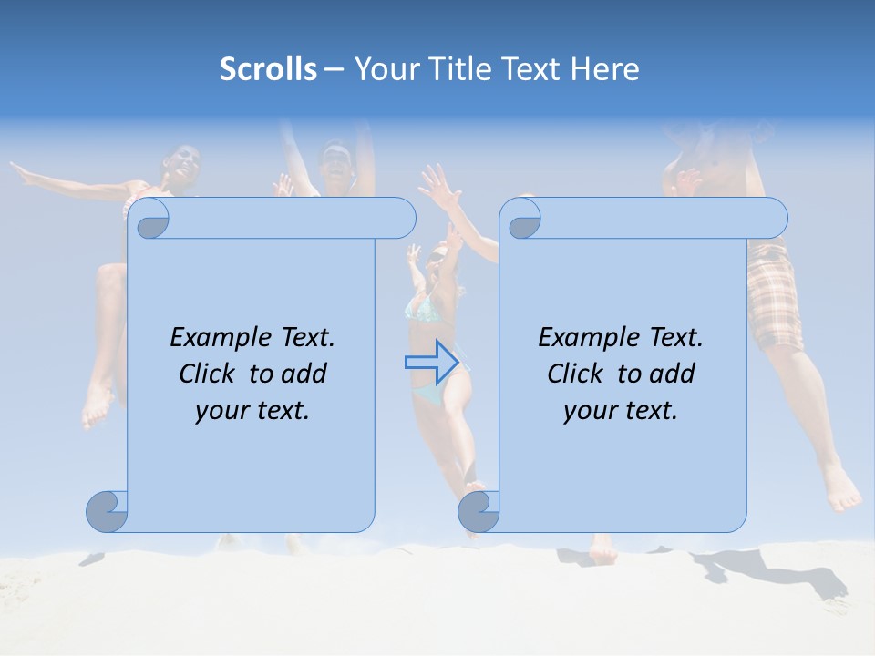 Energy Life Sand PowerPoint Template