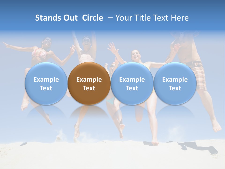 Energy Life Sand PowerPoint Template