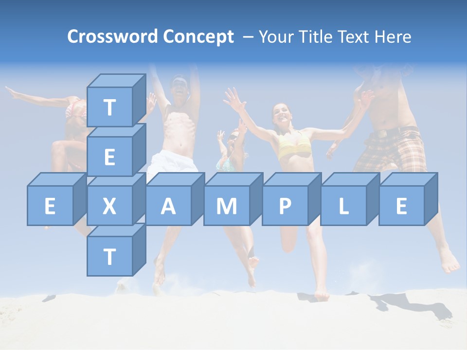 Energy Life Sand PowerPoint Template