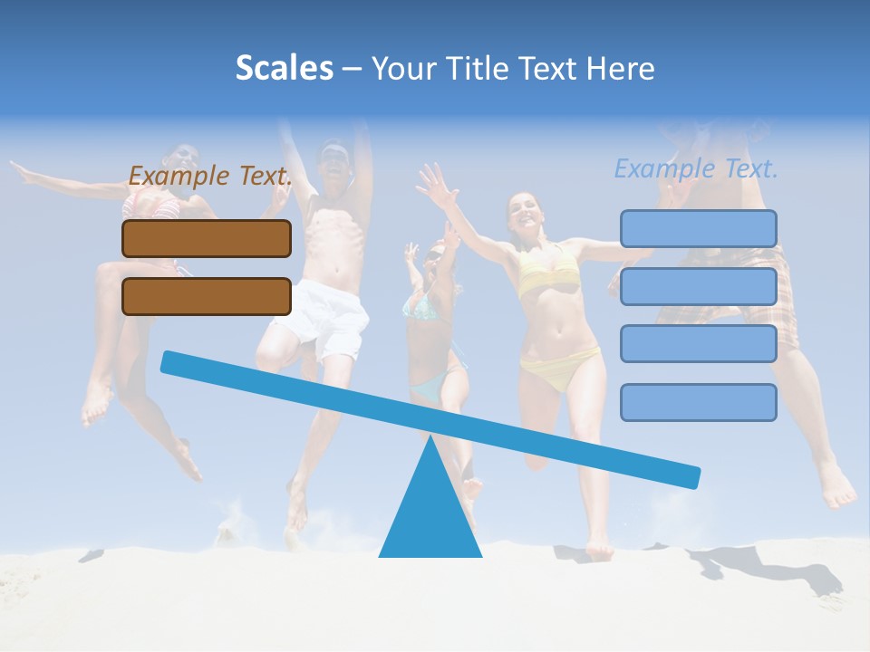 Energy Life Sand PowerPoint Template