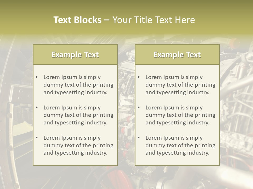 Airlines Aeroplane Airline PowerPoint Template