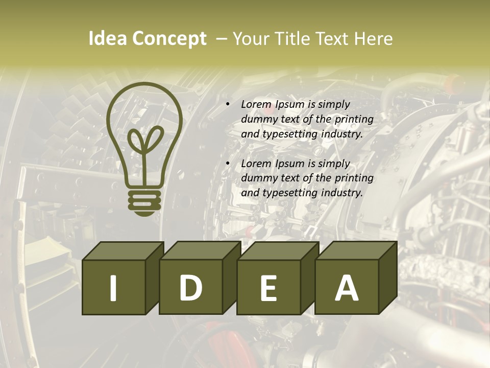 Airlines Aeroplane Airline PowerPoint Template