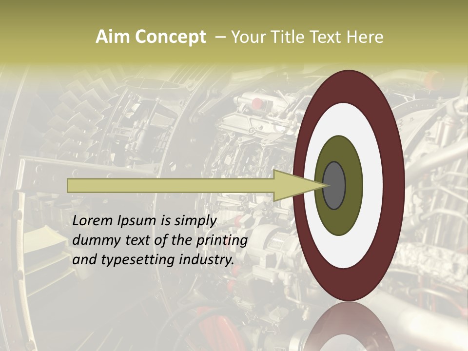 Airlines Aeroplane Airline PowerPoint Template