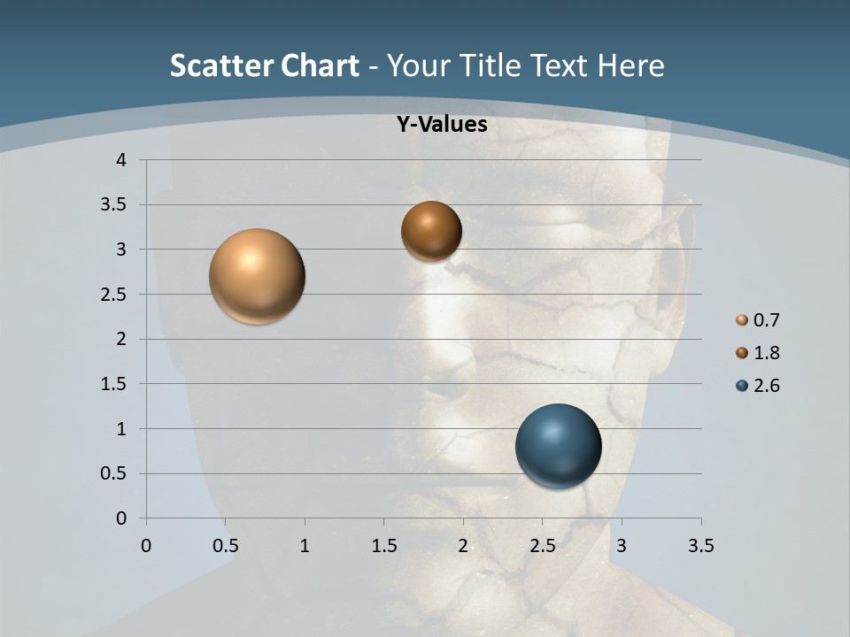 Dirt Crack Pattern PowerPoint Template