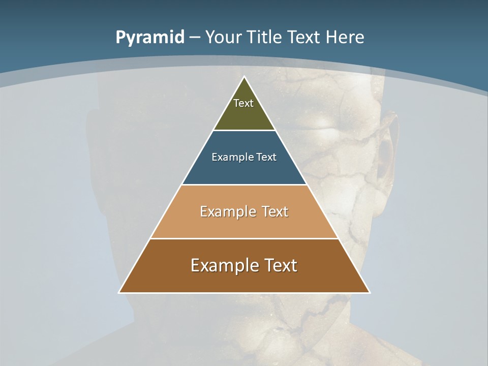 Dirt Crack Pattern PowerPoint Template