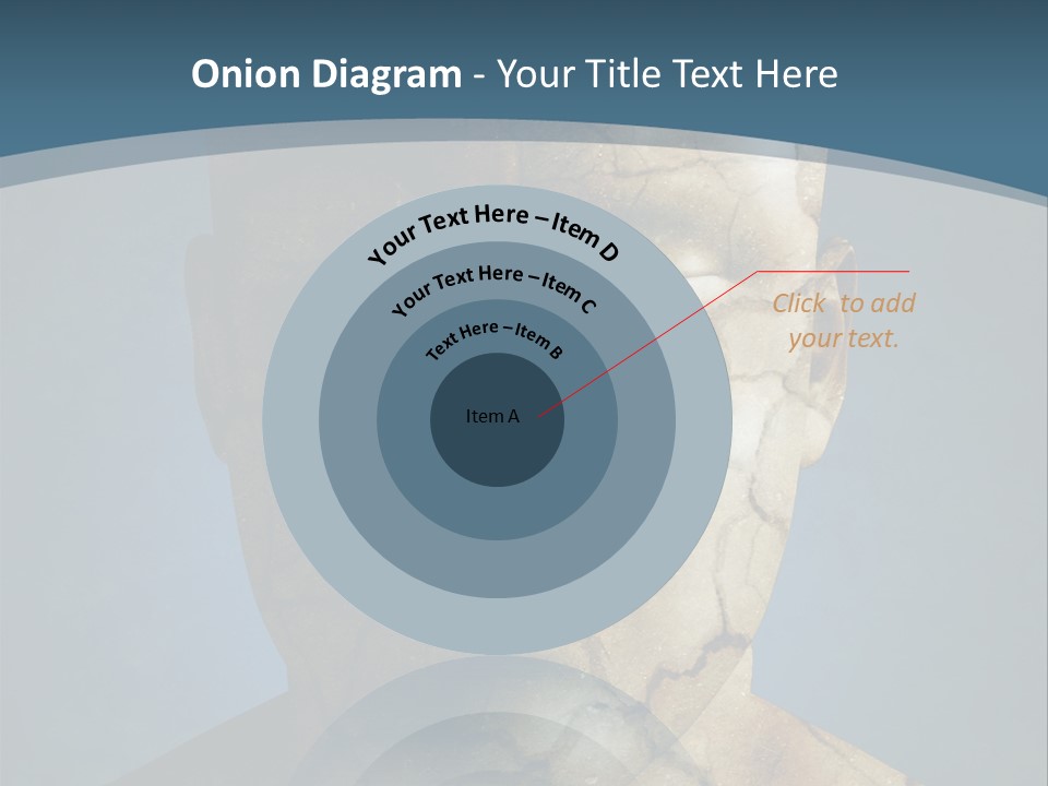 Dirt Crack Pattern PowerPoint Template