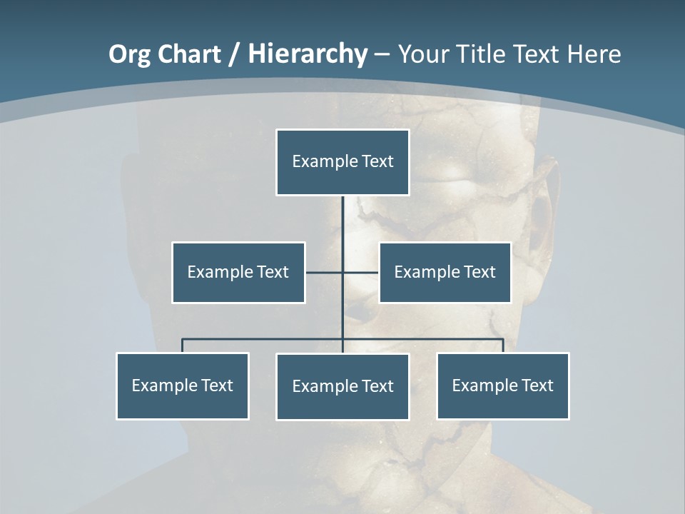 Dirt Crack Pattern PowerPoint Template