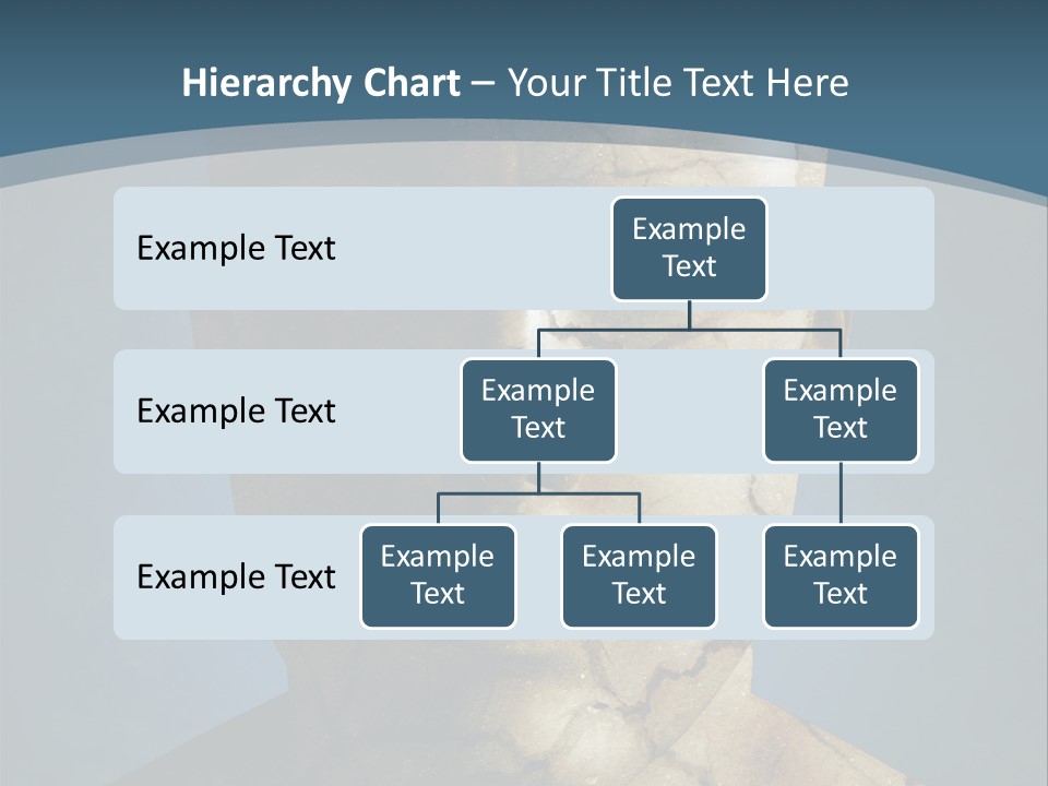 Dirt Crack Pattern PowerPoint Template