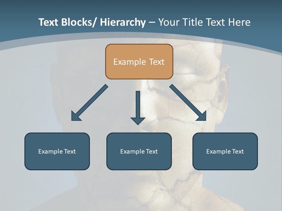 Dirt Crack Pattern PowerPoint Template