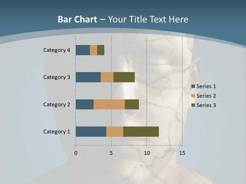 Dirt Crack Pattern PowerPoint Template