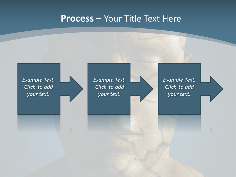 Dirt Crack Pattern PowerPoint Template