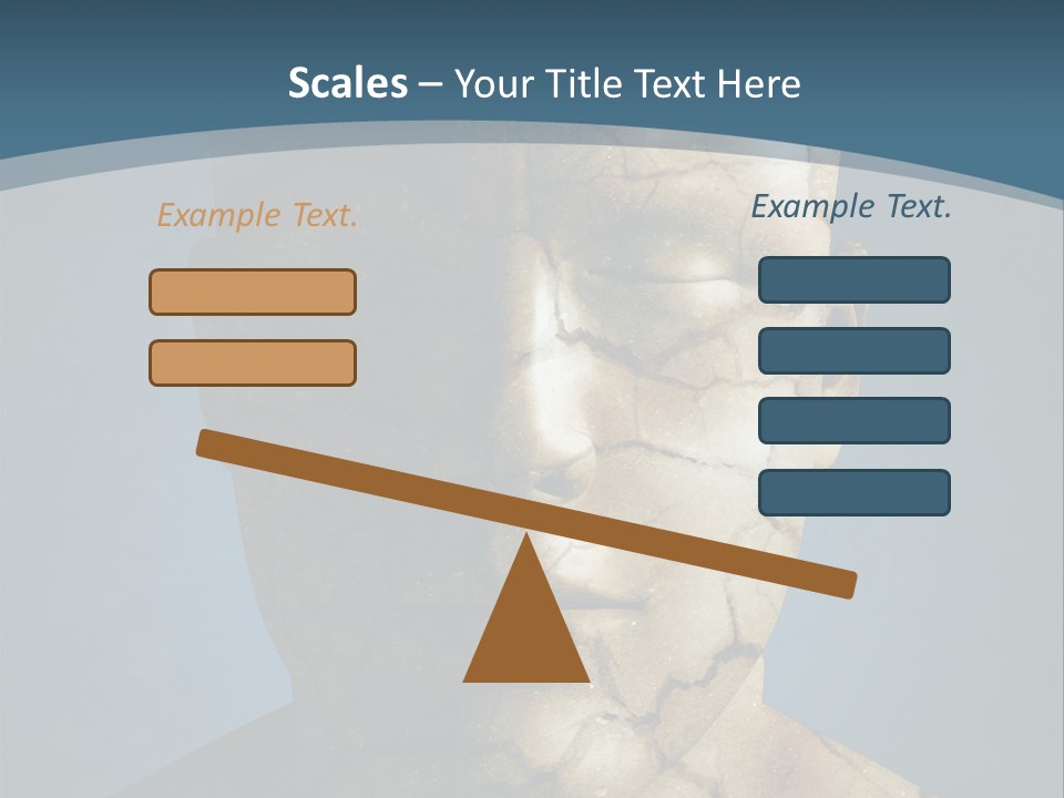 Dirt Crack Pattern PowerPoint Template