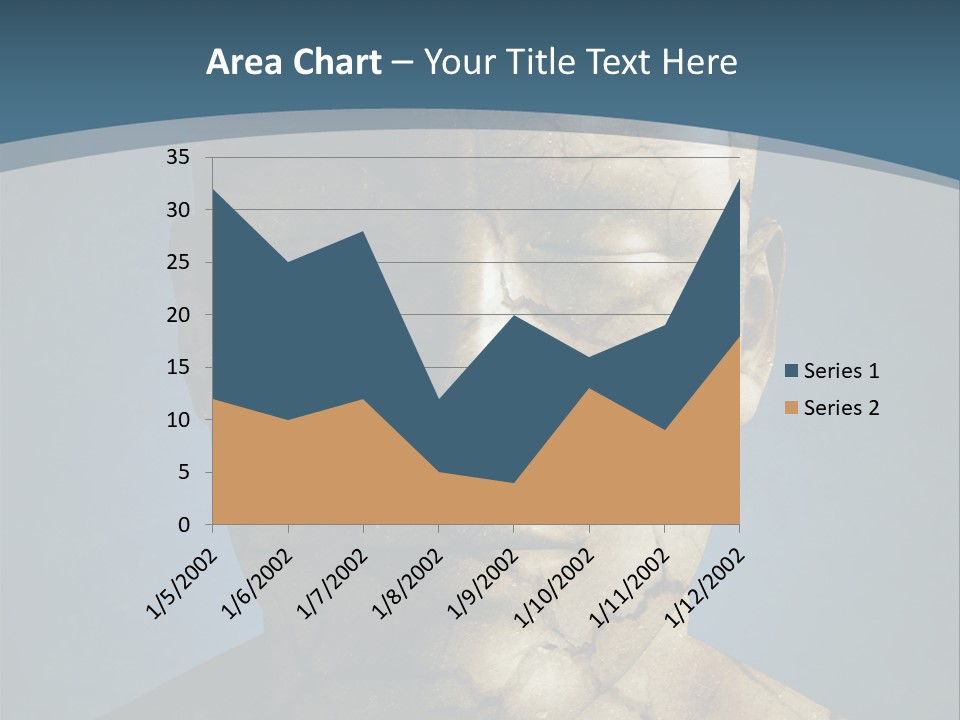 Dirt Crack Pattern PowerPoint Template