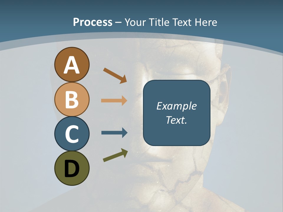 Dirt Crack Pattern PowerPoint Template