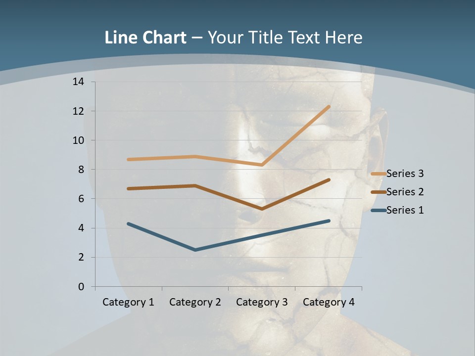 Dirt Crack Pattern PowerPoint Template