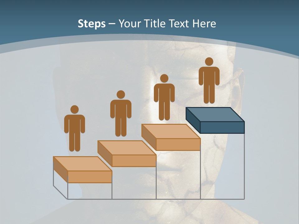 Dirt Crack Pattern PowerPoint Template