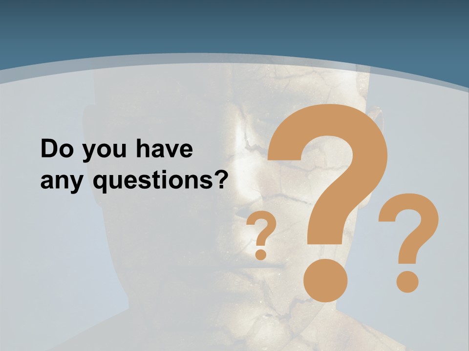 Dirt Crack Pattern PowerPoint Template