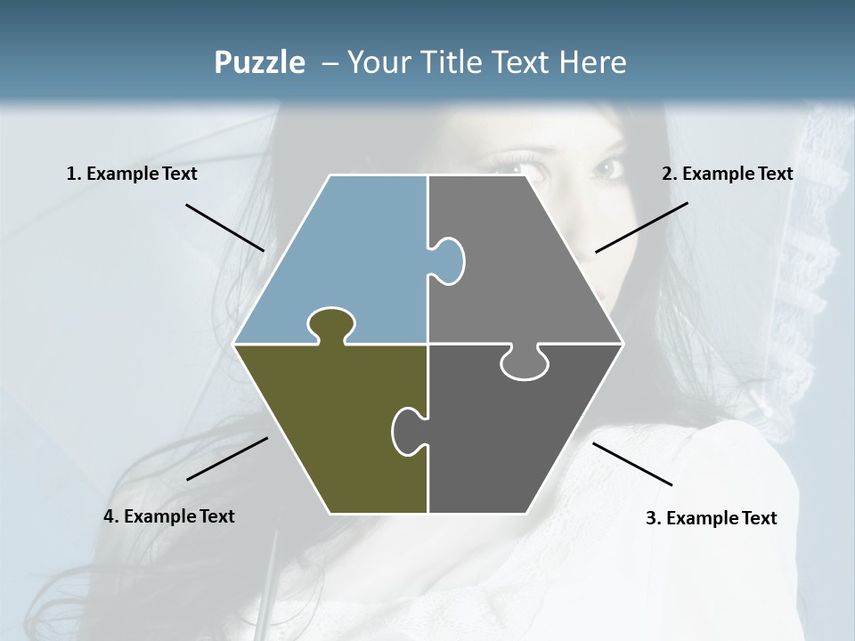 Love Enamoured Wedding PowerPoint Template