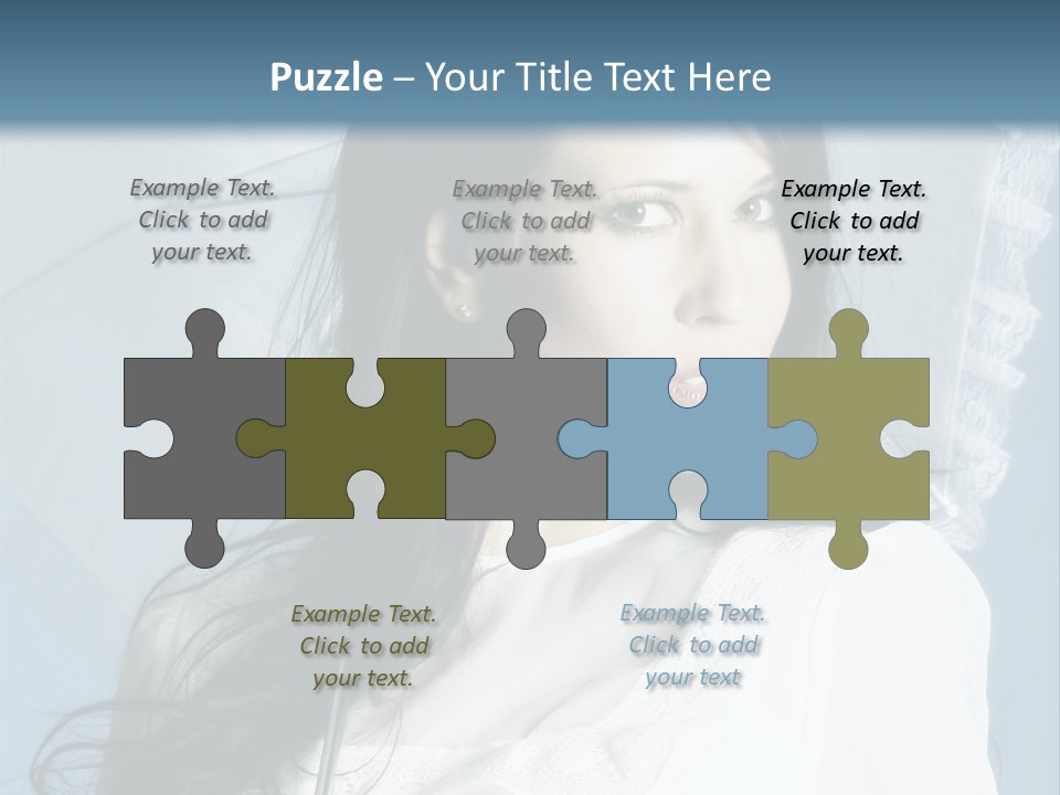 Love Enamoured Wedding PowerPoint Template