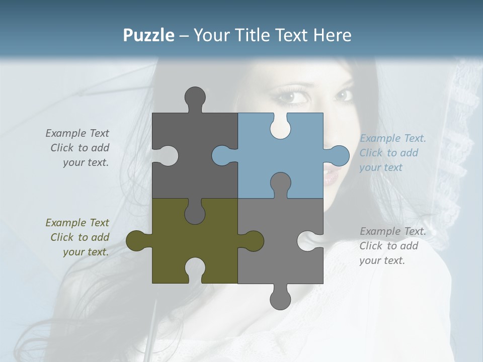 Love Enamoured Wedding PowerPoint Template