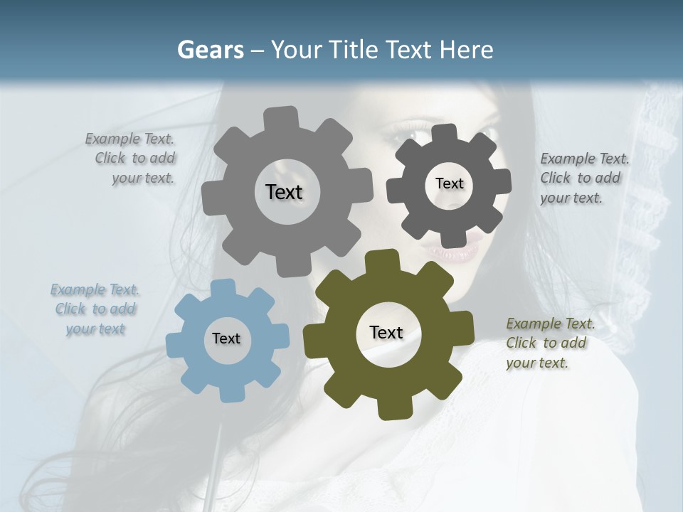 Love Enamoured Wedding PowerPoint Template