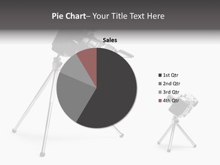 Isolated Camera Domination PowerPoint Template