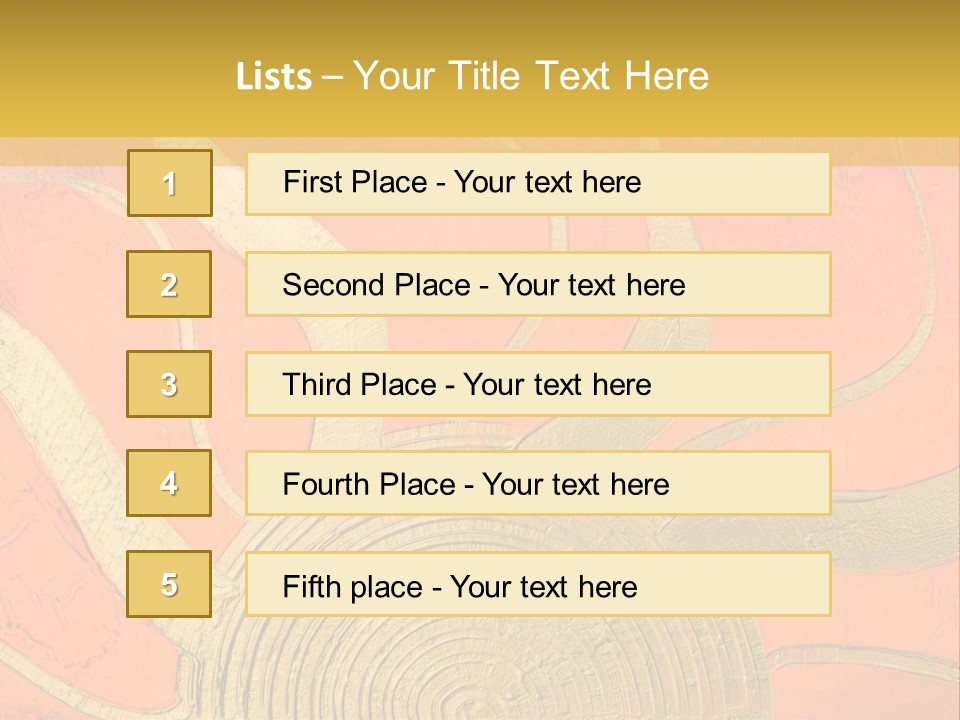 Painting Image Light PowerPoint Template