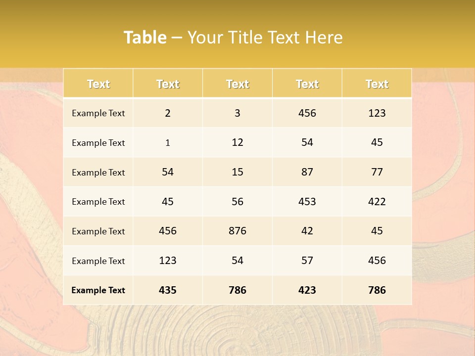 Painting Image Light PowerPoint Template