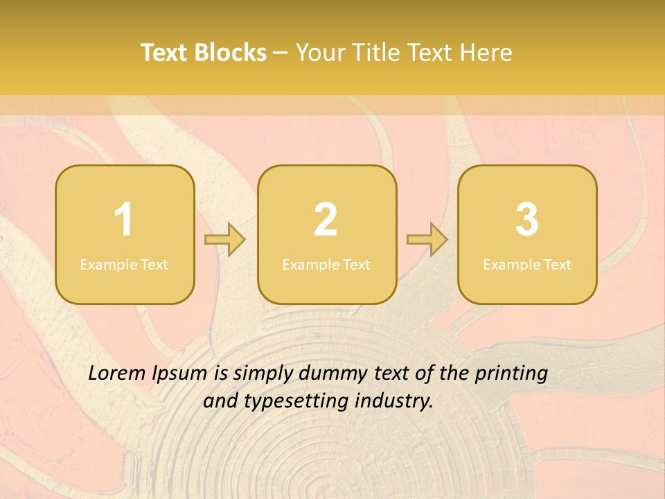 Painting Image Light PowerPoint Template