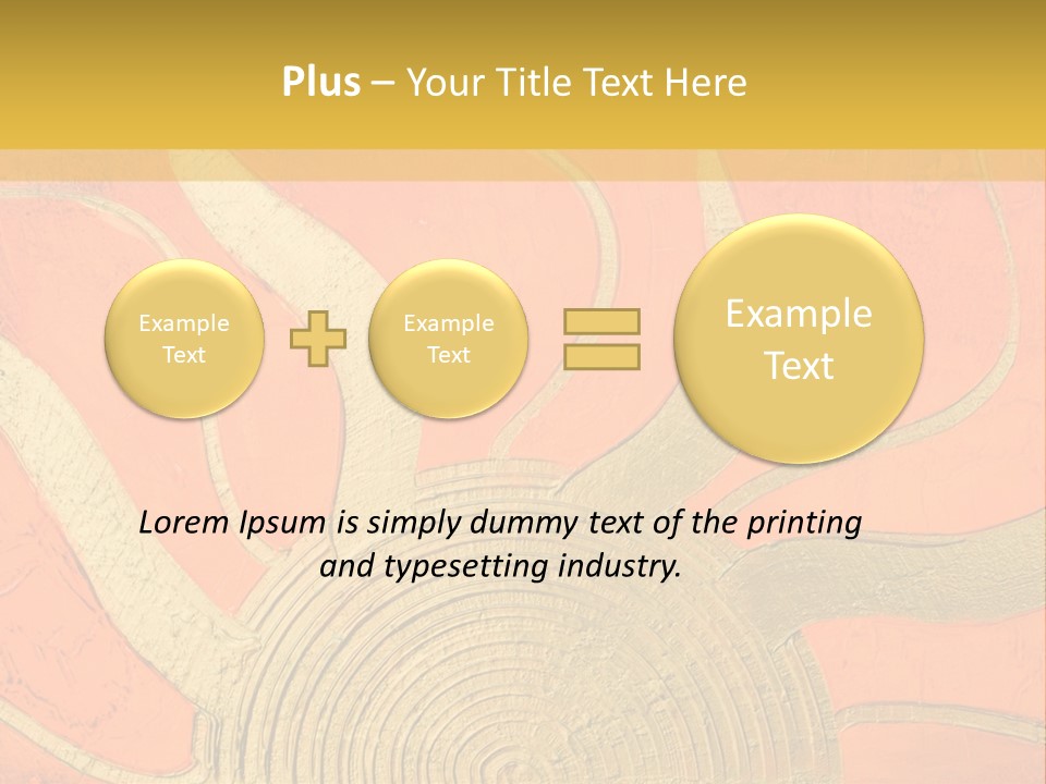 Painting Image Light PowerPoint Template