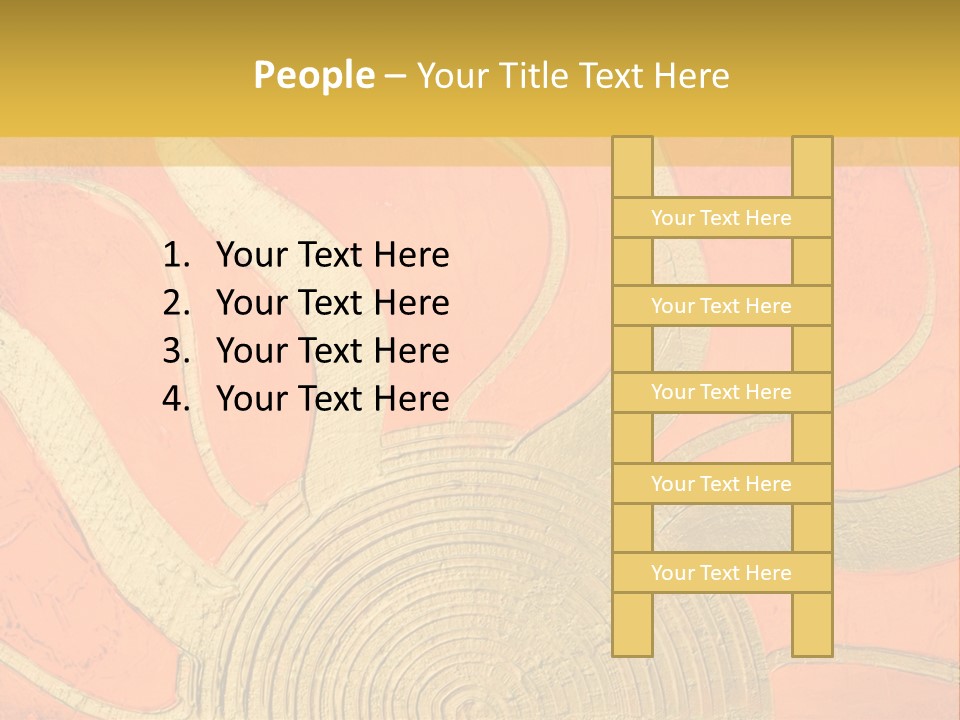 Painting Image Light PowerPoint Template