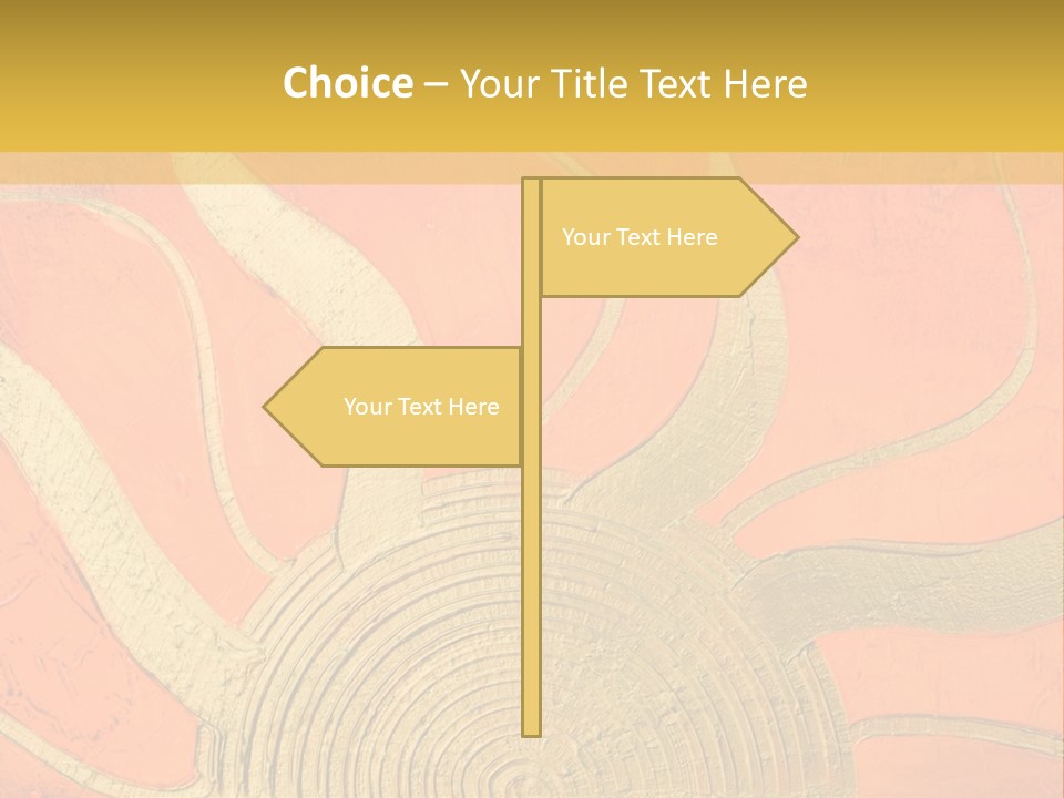 Painting Image Light PowerPoint Template