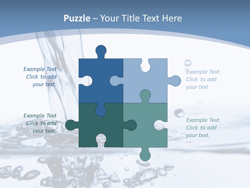 Rain Healthy Wave PowerPoint Template