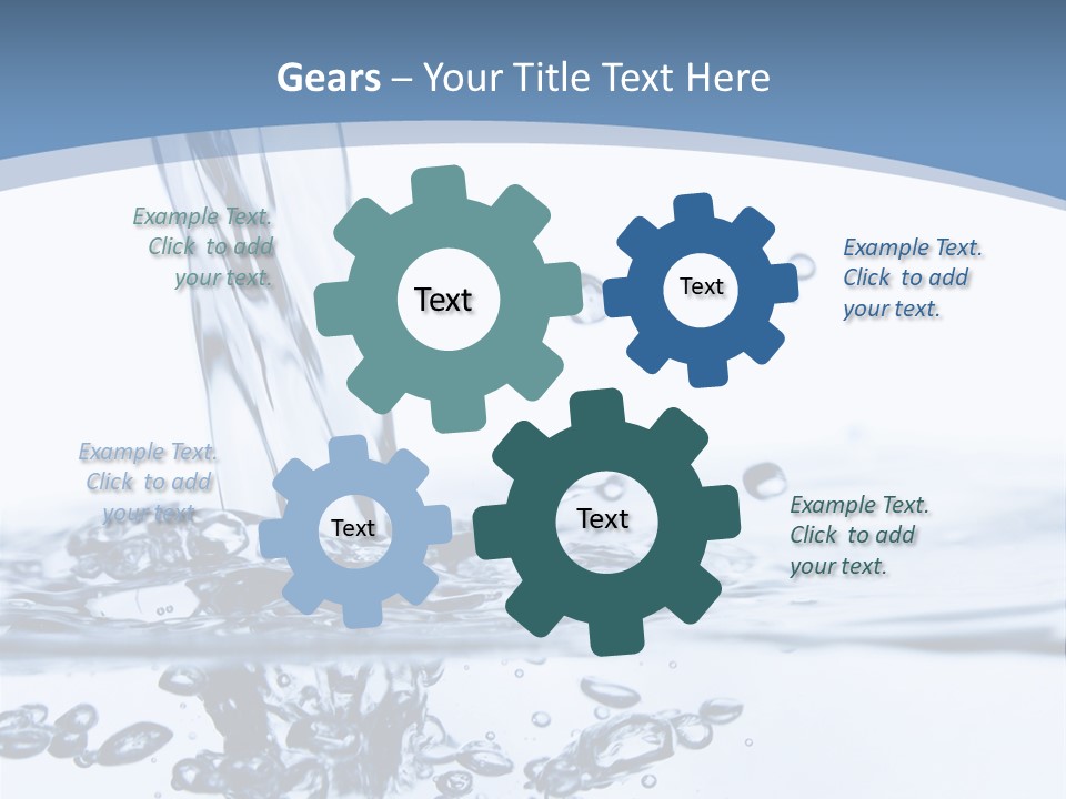 Rain Healthy Wave PowerPoint Template